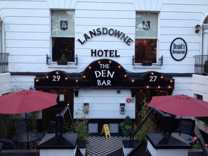 The Den Bar - Lansdowne Hotel